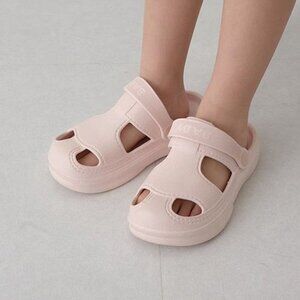 Baby | Pink Kids PVC Rubber Slippers | Size 2